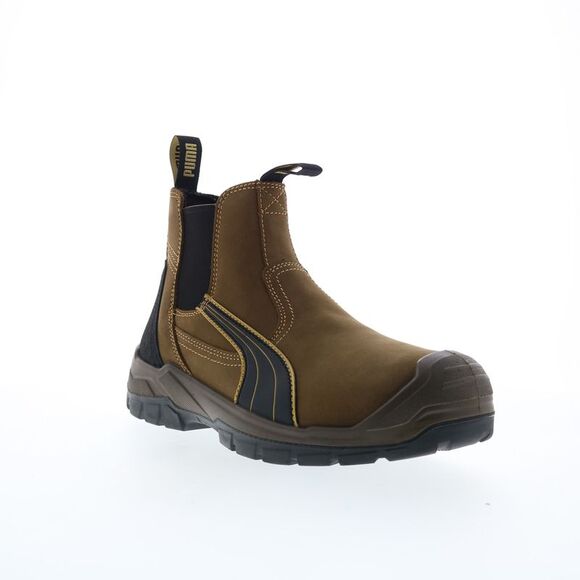 Puma Safety Mens Tanami Double Gore Electrical Hazard Brown Boots (NWT) - Picture 2 of 7